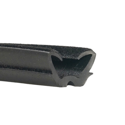 Unbeaded Rubber Run Channel