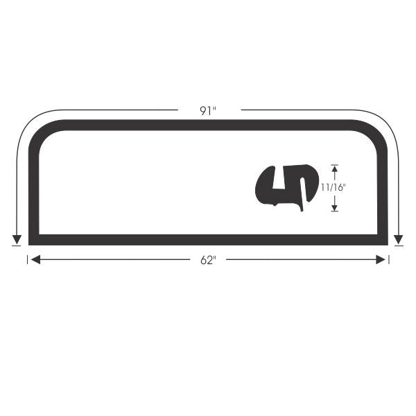 Rear Window Gasket