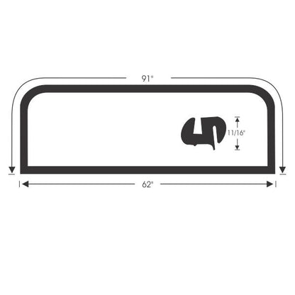 Rear Window Gasket