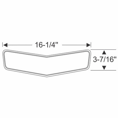 Cowl Vent Weatherstrip