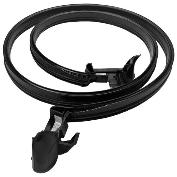 Convertible Soft Top to Decklid Cover Weatherstrip