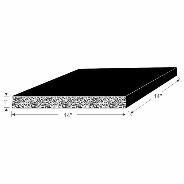 1" Universal EPDM Pad