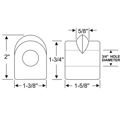 Front Stabilizer Bar To Frame Bushings