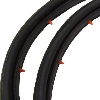 Front Half-Door Weatherstrips, Left and Right