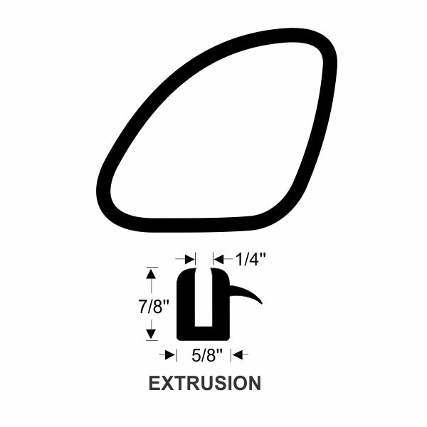 Quarter Window Weatherstrips