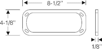 Fog Light Lens Gasket