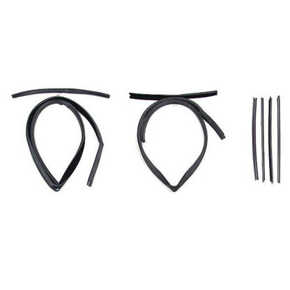 Window Felt Beltlines and Glass Run Channels Set