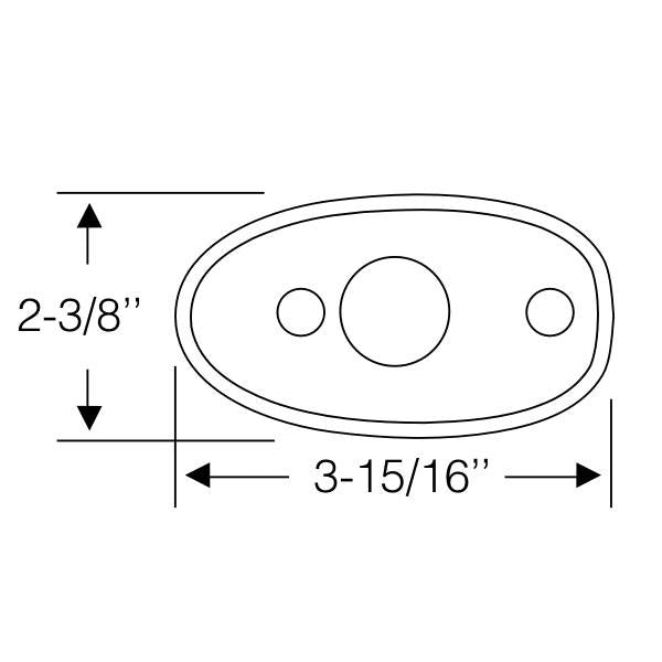 Taillight Mounting Pad