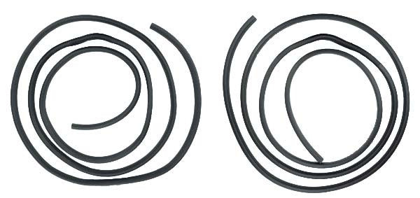 Front Door Weatherstrips - Coupe