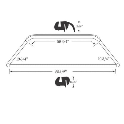 Rear Window Gasket