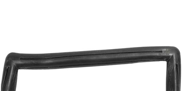 Rear Window Gasket with Trim Groove