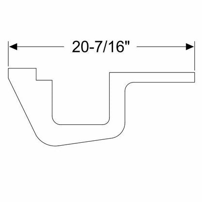 Splash Apron / A-Arm Dust Shield Fillers