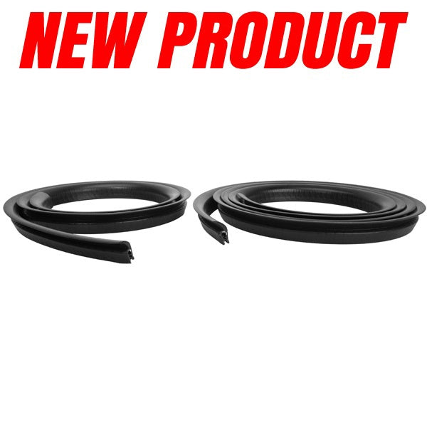 Upper Door Drip Rail Weatherstrips