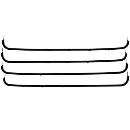 Window Felt Beltline Weatherstrips - Vent Window Delete
