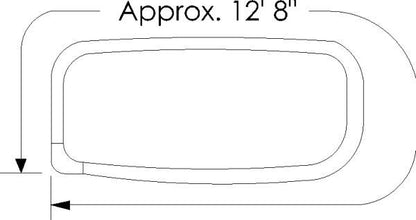 Quarter Window Weatherstrips with Trim Groove