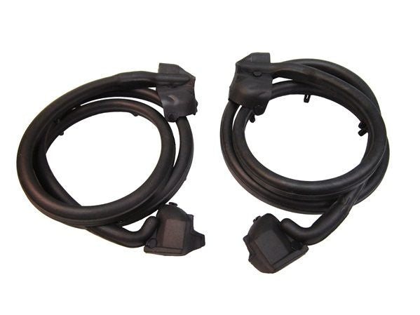 Front Half-Door Weatherstrips, Left and Right