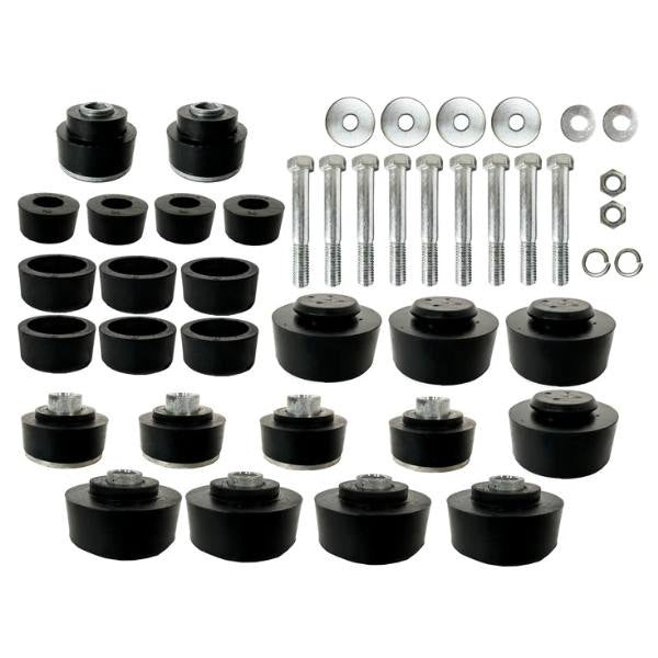 Body Mounts and Hardware Set - Convertible