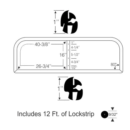 Windshield Gasket Set