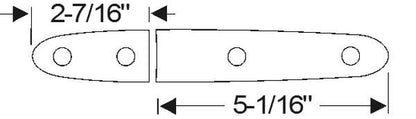 Trunk Hinge Mounting Pad