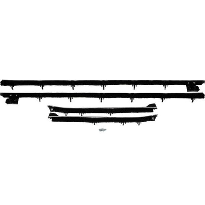 Window Felt Outer Beltline Weatherstrips