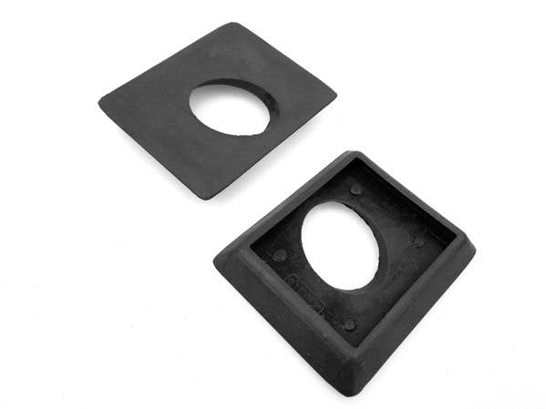 Windshield stanchion base pad