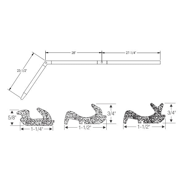 Hardtop Roof Rail Weatherstrips