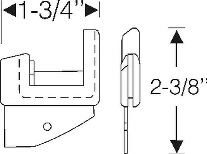 U Jamb Lock Pillar Fillers