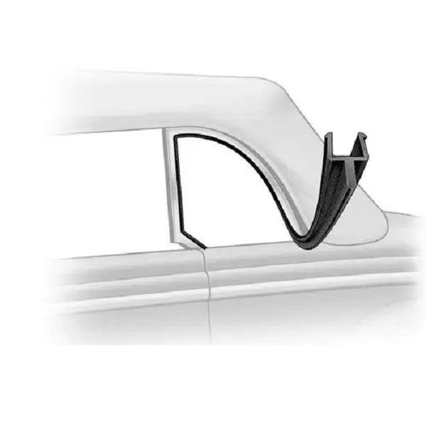 Quarter Window Vertical Leading Edge