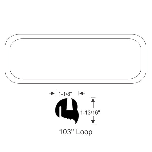 Rear Window Gasket