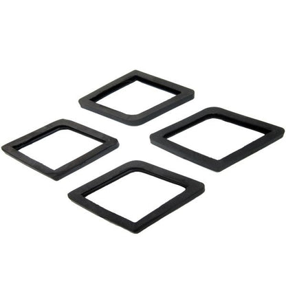 Parking light lens gaskets