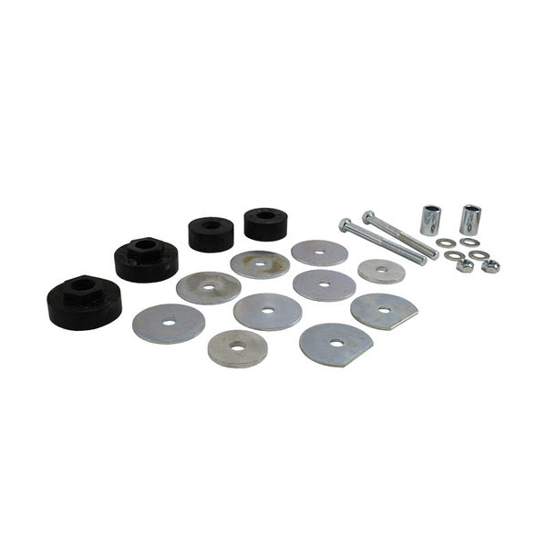 Radiator Support To Frame Pads w/Hardware Set