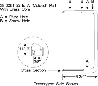 Front Door Vent Window Weatherstrips