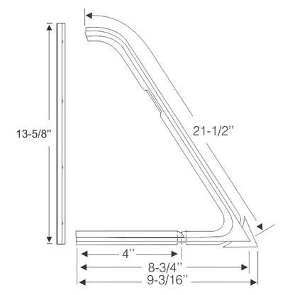 Front Door Vent Window Set