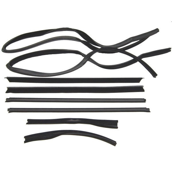 Window Felt Beltlines and Glass Run Channels Set
