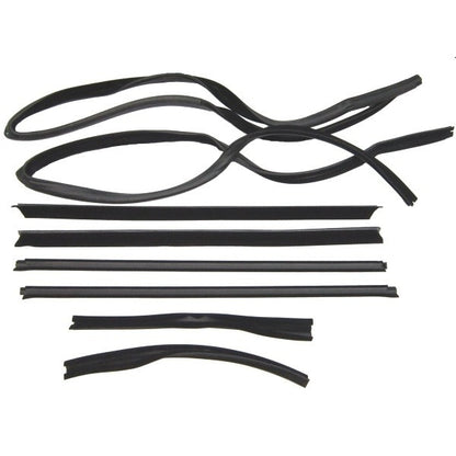 Window Felt Beltlines and Glass Run Channels Set