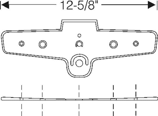 License Light Mounting Pad