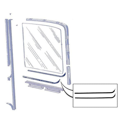 Window Felt Beltline Weatherstrips