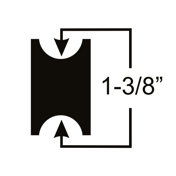 1.375 Thick 5 inch Spring Rubber