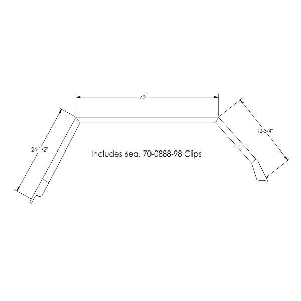 Hardtop Roof Rail Weatherstrips