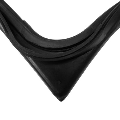 Windshield Gasket with Groove
