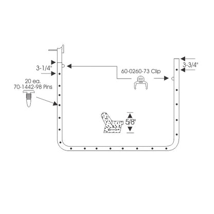 Rear Door Weatherstrips