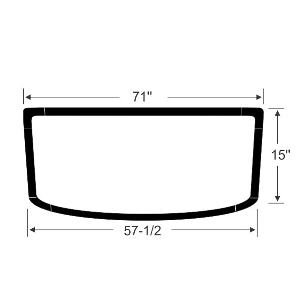 Rear Window Gasket