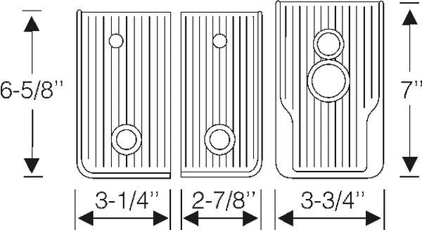Floorplate Set - Manual - Black