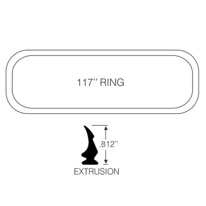 Swing-Out Windshield Weatherstrip