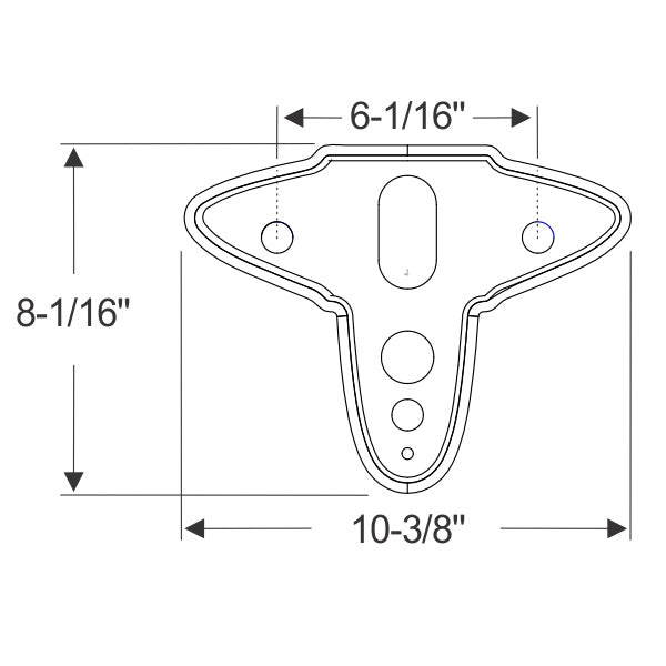License Light Mounting Pad