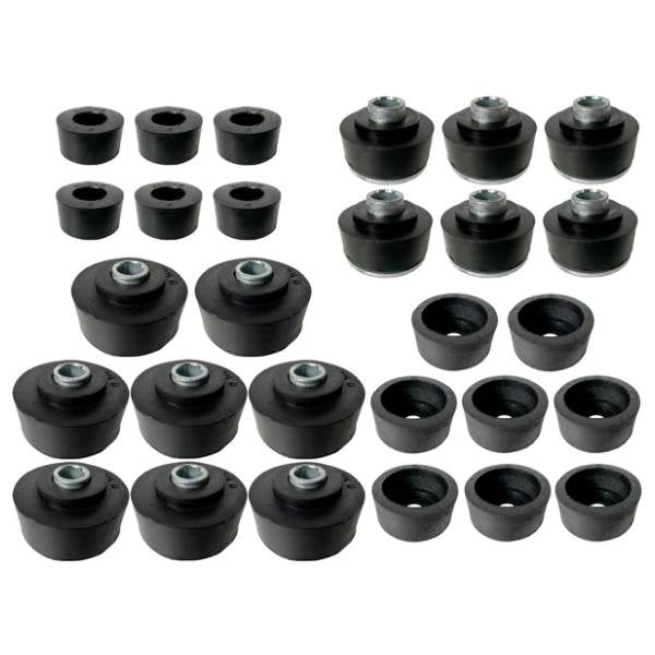 Body Mounts and Hardware Set - Convertible