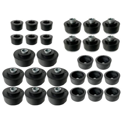 Body Mounts and Hardware Set - Convertible