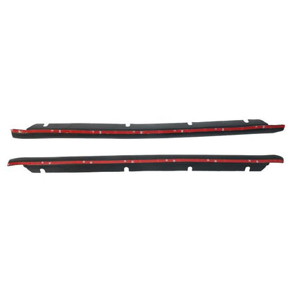 T-Top Drip Edge Flap Seals - Rubber
