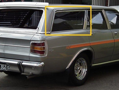 Stationary Rear Quarter Window Weatherstrip