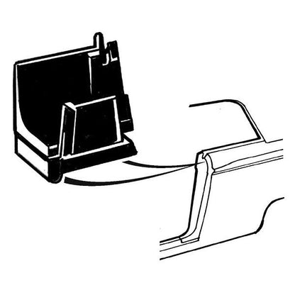 Quarter Window Pads / Lock Pillar Filler